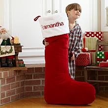 Giant Plush Stocking