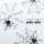 DIY Hot Glue Glitter Spider Webs for Halloween