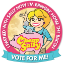 Cheap Sally Dance Party Badge, I'm attending