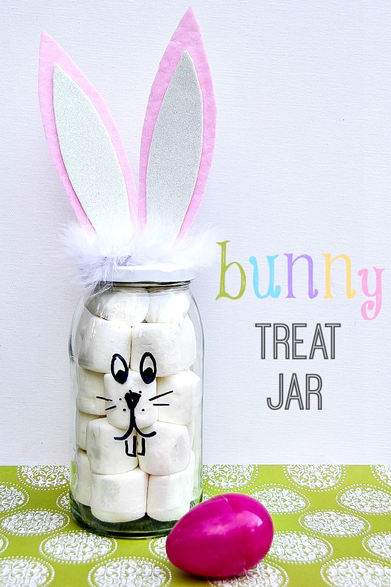 DIY Bunny Treat Jar