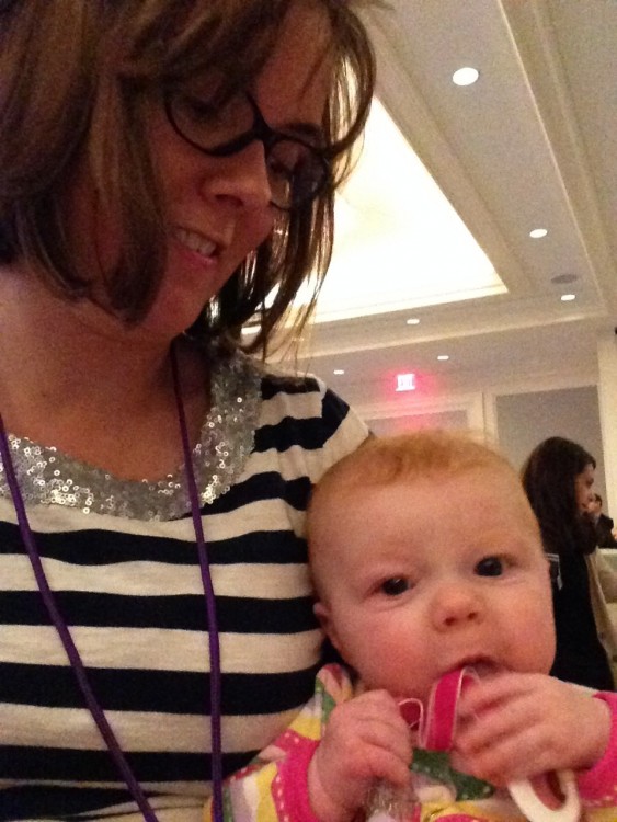 Me + Krystyn's baby