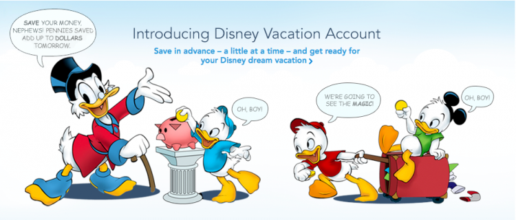 disney vacation account